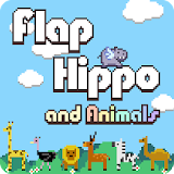 Flappy Hippo Animal icon