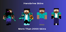 Herobrine Skins For Minecraftのおすすめ画像1