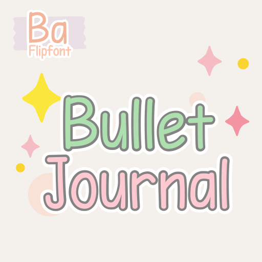 Babulletjournal Latin Flipfont logo