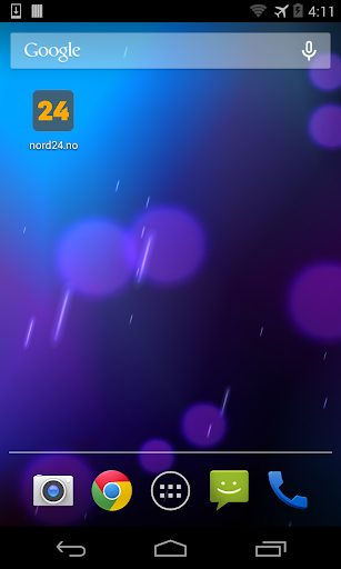Android application nord24.no screenshort