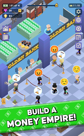 Game screenshot Idle Bank - Money Games hack