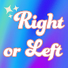 Right or Left icon