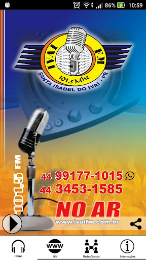 Rádio Ivaí FM Screen 2