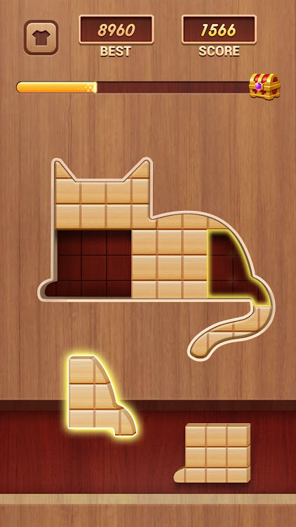 Wood Block Jigsaw Brain Puzzle - 1.0.7 - (Android)