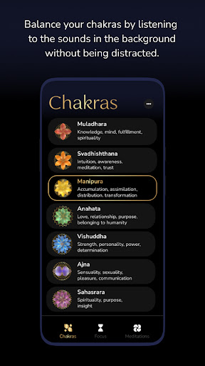 Focris - My chakra meditation Screen 2