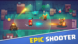 Firefighter: pixel shooter - Screenshot 1