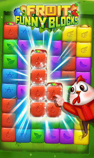 Fruit Funny Blocks: farm cubes day  screenshots 1