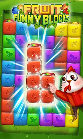 Game screenshot Fruit Funny Blocks: farm cubes mod apk