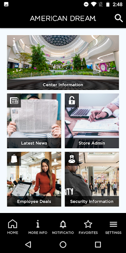 Android application AD Tenant Hub screenshort
