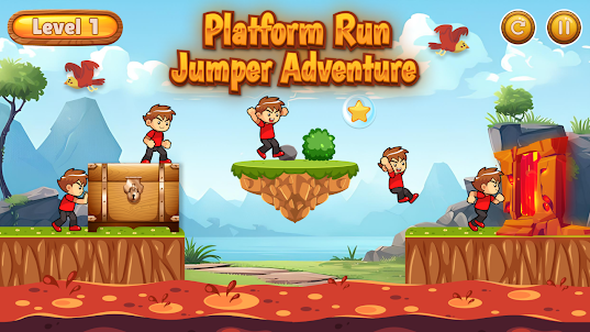 Platform Run Jumper Adventure
