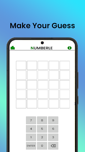 Numberle Screen 3