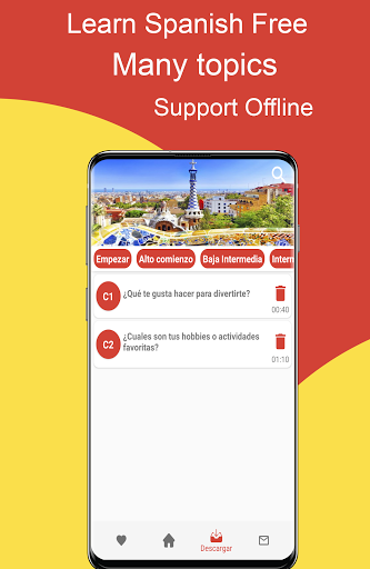 Spanish Conversation Screen 3