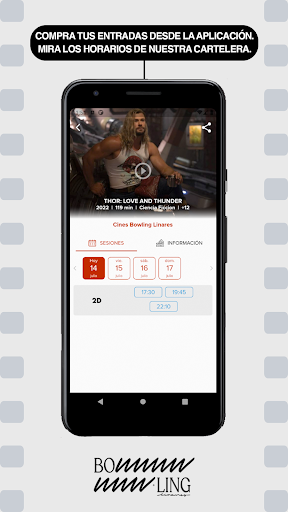 Bowling Linares App Screen 2