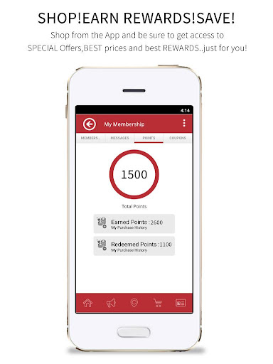 109F Brand App Redhot Rewards Screen 3