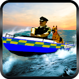 Power Boat Transporter Police: Transporter Games icon