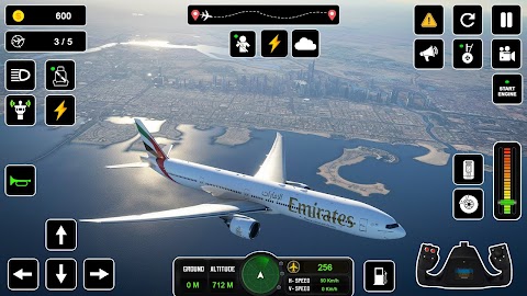 Real Plane Game Simulator 3dのおすすめ画像3