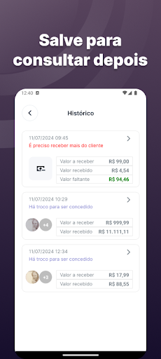 Troco fácil Screen 3