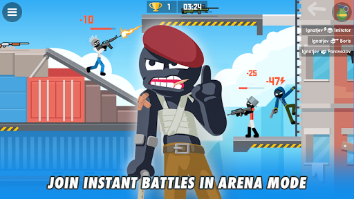 Stickman Combats: Multiplayer Stick Battle Shooter  screenshots 11