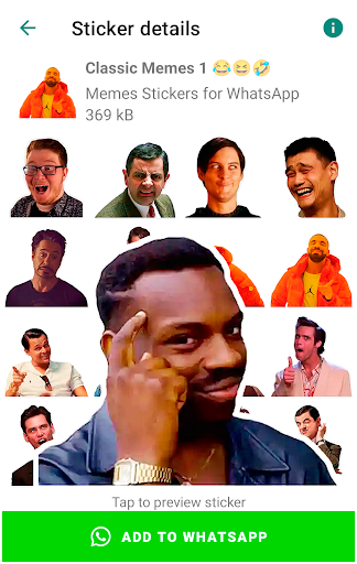 Meme Stickers for WhatsApp Screen 3