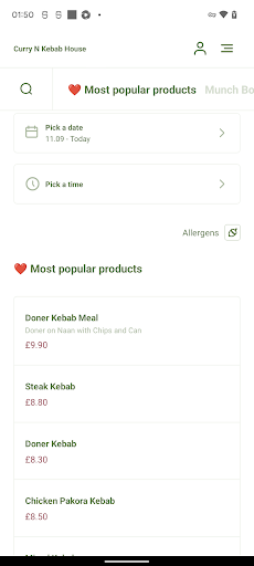 Curry N Kebab House Screen 3