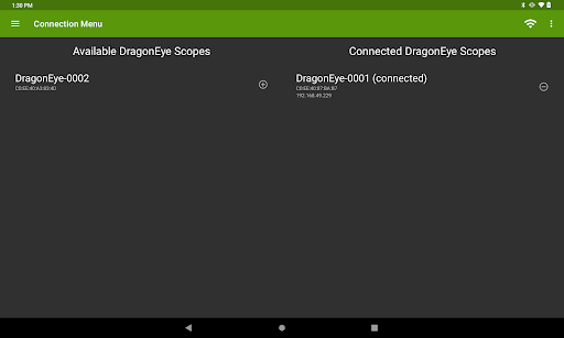 DragonEye Screen 2