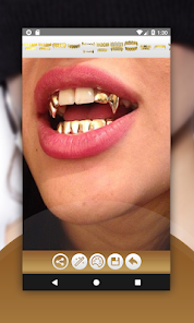 Gold Teeth Photo Editor 1.1 APK + Mod (Free purchase) for Android