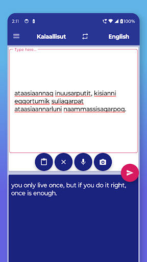Kalaallisut English Translator