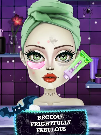 Game screenshot Halloween Makeup DressUp Games hack