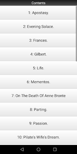 Charlotte Bronte Poems Screen 2