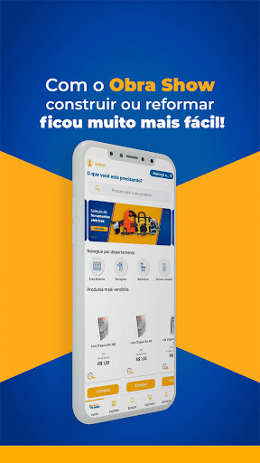Android application Obra Show Material Construção screenshort