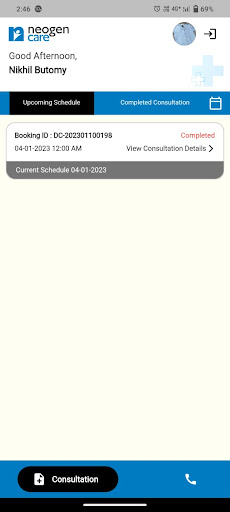 Android application Neogen Clinician App screenshort