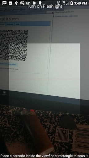 QR Code To Clipboard Screen 2
