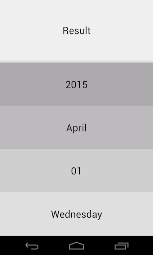 Gestational Age Calculator Screen 2