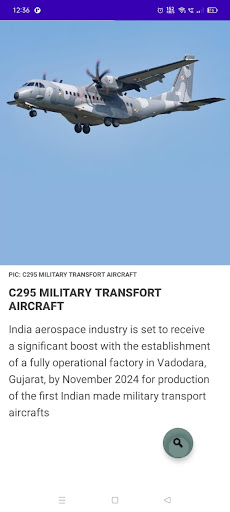 Android application NewsBee screenshort