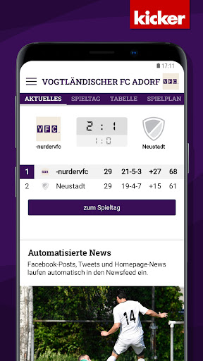 Vogtländischer FC Adorf Screen 3
