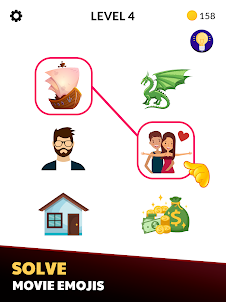 Movie Emoji Puzzle: Match game