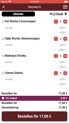 Maharaja Eichstätt Screen 2