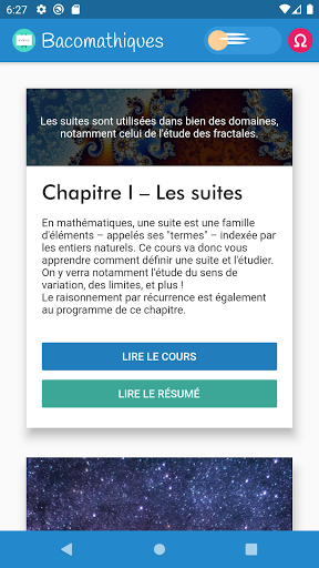 Bacomathiques: Cours de Maths Screen 2