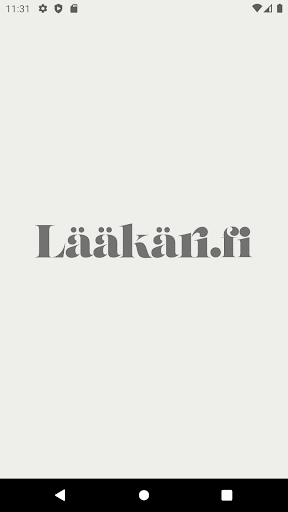 Android application Lääkäri.fi screenshort