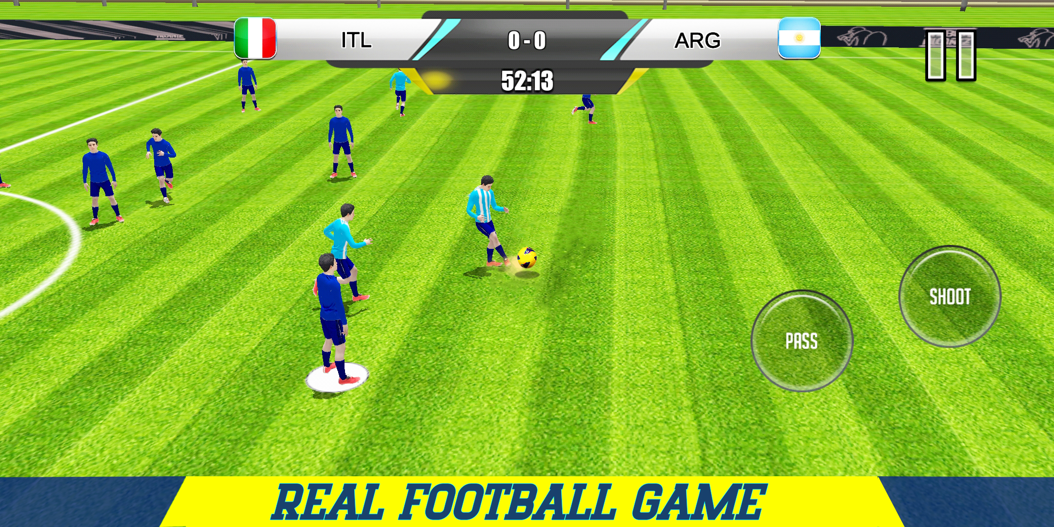 Android application Real Soccer 3D: Football Games screenshort