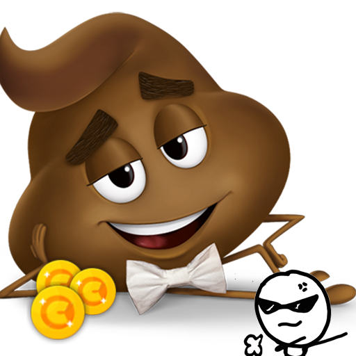 Dodge poop game logo