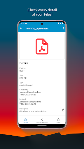 Carbonio Files Screen 3