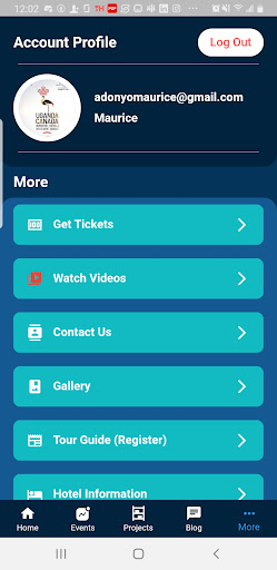 Android application Valley Park App screenshort
