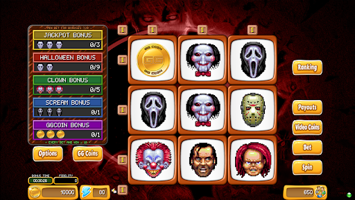 Android application Slot Horror Movie screenshort