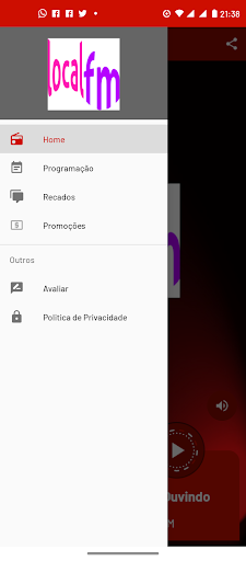 Rádio Local FM Screen 2