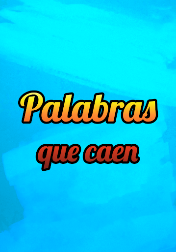 Android application Palabras que caen screenshort