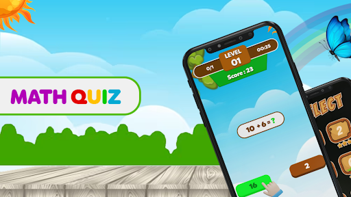 Android application Math Quiz Trivia Brain Games screenshort