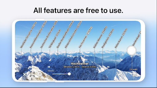 AR AlpineGuide Screenshot 3 - AppWisp.com