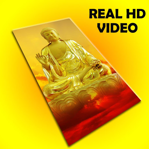 Android application Buddha and Dragon Live Wallpap screenshort