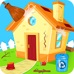 Cover Image of Télécharger Sweet House Cleaning Game - Nettoyage à domicile 1.0.6 APK
